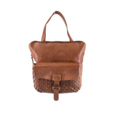 Cord Leather Backpack